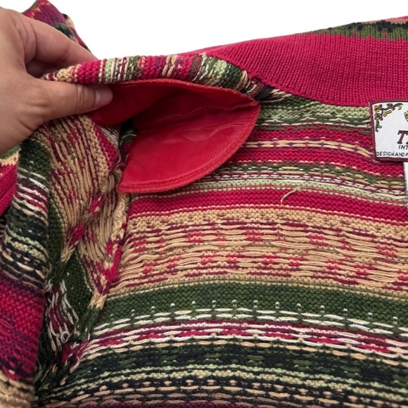 Tiara International Vintage Fair Isle Nordic Cardigan - Picture 6 of 13